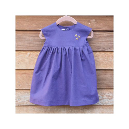 Photo of girl's purple dress